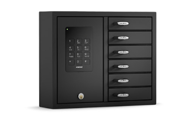 2012F06001 Gray 11 x 3.75 x 14.5 60 Key Capacity STEELMASTER Flex Locking Key Cabinet 